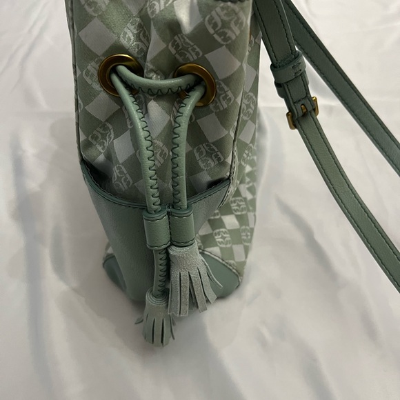 Fossil teal draw string purse/ bag - Picture 5 of 6